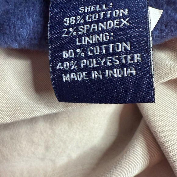 Johnnie-O Tailgaters Khaki Fleece-lined Shorts w/ Bottle Opener hem M-183 Sz 38 - Picture 12 of 12